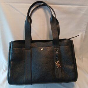 Michael Kors black leather tote
